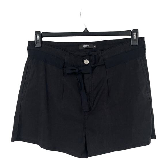Hudson Shorts paper bag black size 29 - Picture 2 of 4